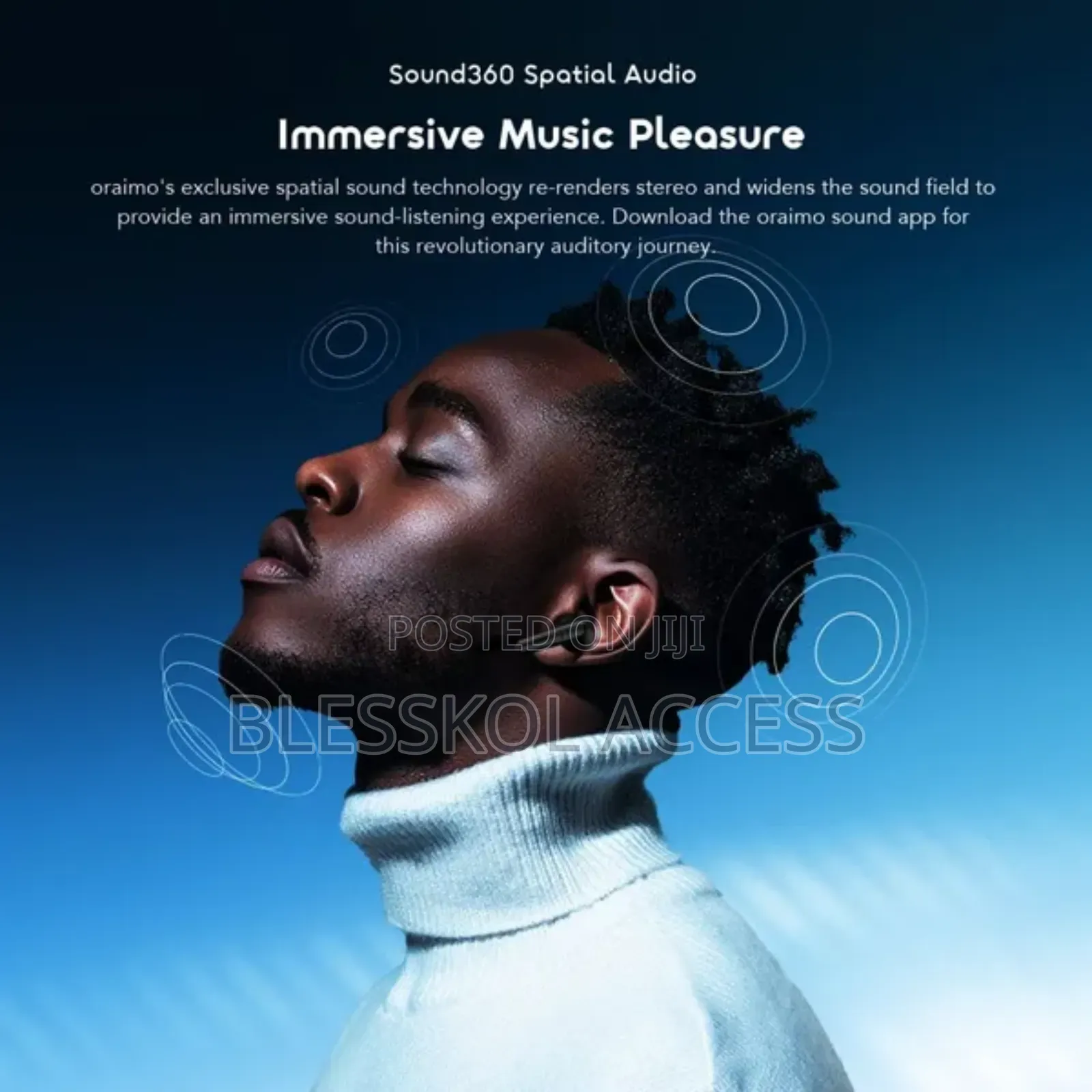 Oraimo Spacebuds Neo+ Anc Spatial Audio Wireless Earphones