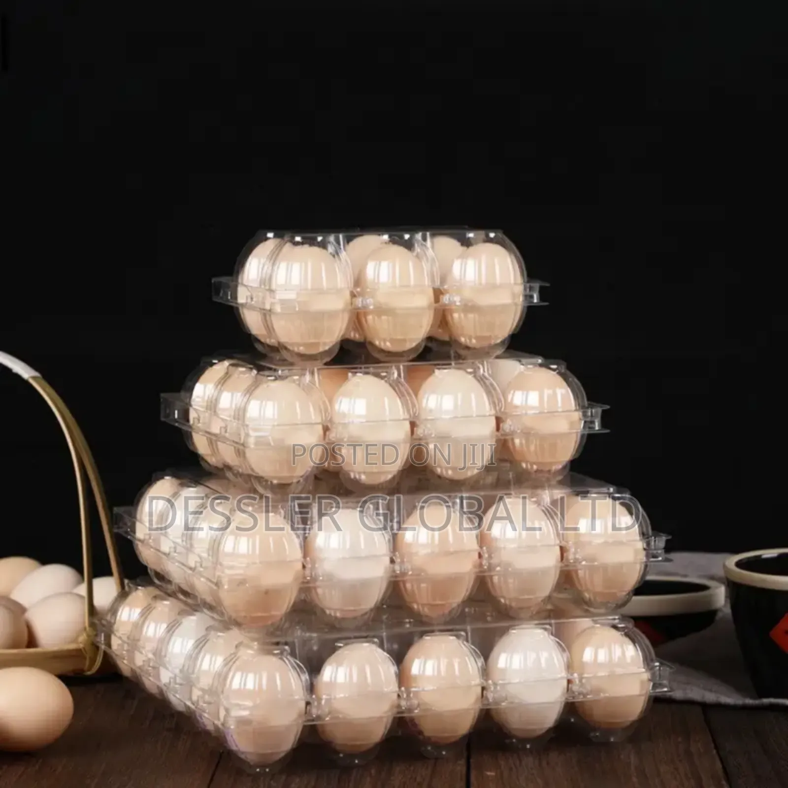 Transparent Egg Crates, Punnet, Fruit Packs, Strawberry Pack