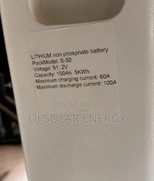 JCNS 5kwh Lithium Ion Battery