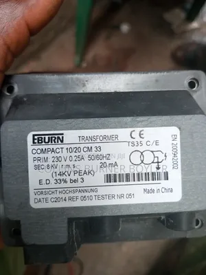 Ignition Transformer for Burners and Furnace