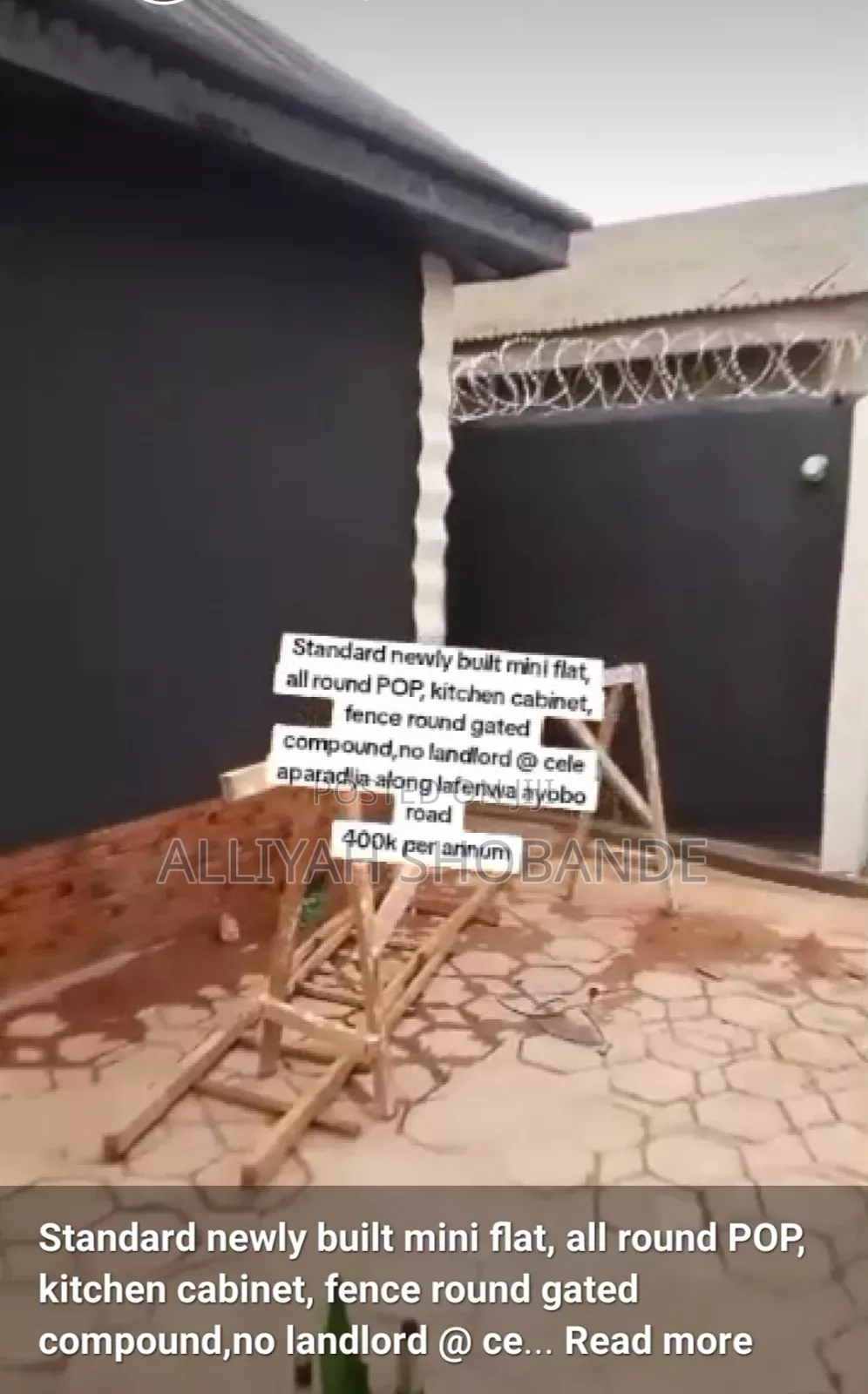 Mini Flat in Ayobo for rent