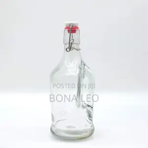500ml Vintage Glass Bottle With a Swing-Top Closure a Handle