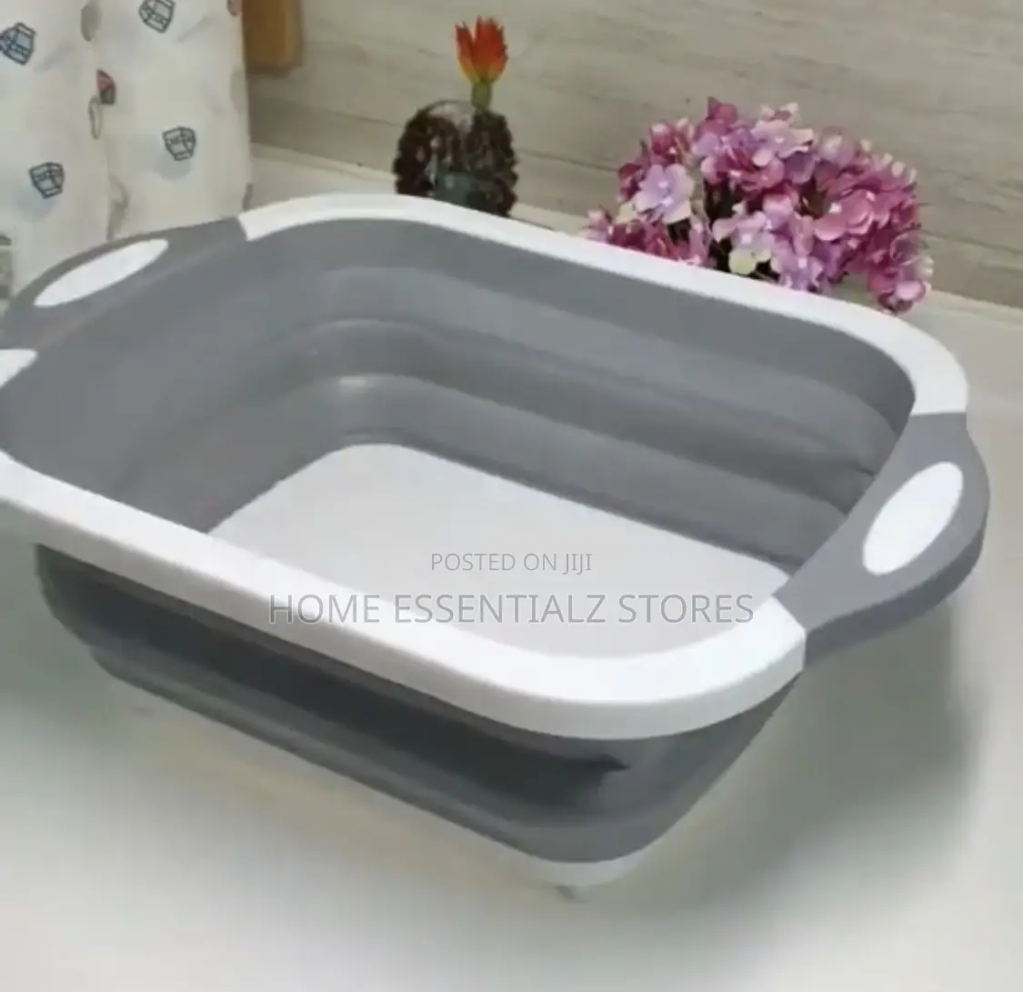 Foldable Chopping Board Serving Trays - 2 Pieces Set