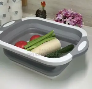 Foldable Chopping Board Serving Trays - 2 Pieces Set