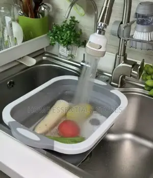 Foldable Chopping Board Serving Trays - 2 Pieces Set