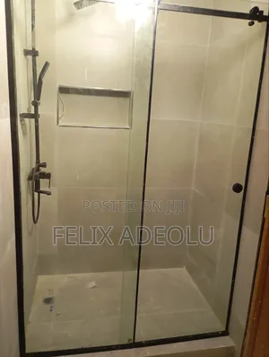 Sliding Cubicle Shower Glass