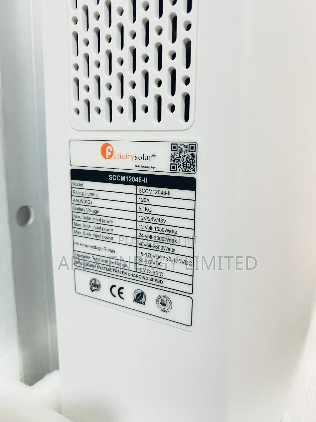 Felicity 120a MPPT Charge Controller