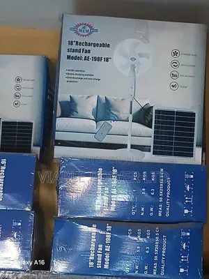 18 Inches Ae Mem Solar Standing Fan Very Reliable and Durabl