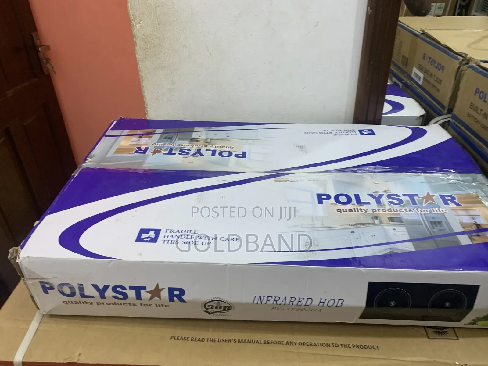 Polystar 2-Burner Tabletop Gas Cooker – Pv-Jy502a
