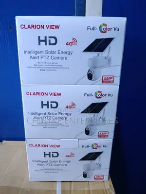 Full-Color 5mp Hd Solar PTZ Camera With Auto Tracking