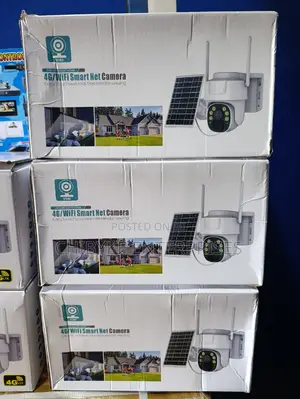 V380 Solar PTZ Camera With Auto Tracking