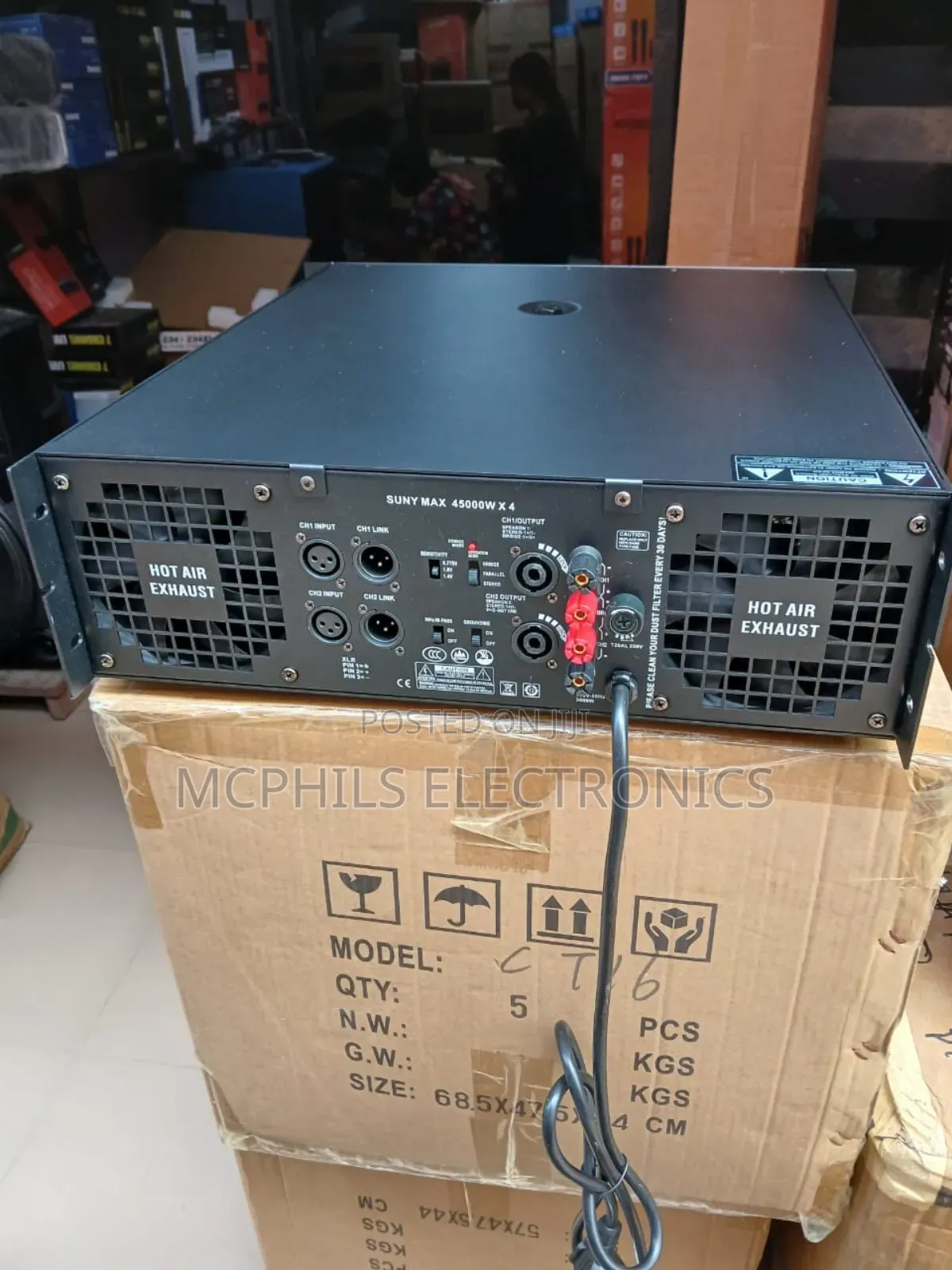 Sunymax Mosfet Powered Amplifier Mx-9000