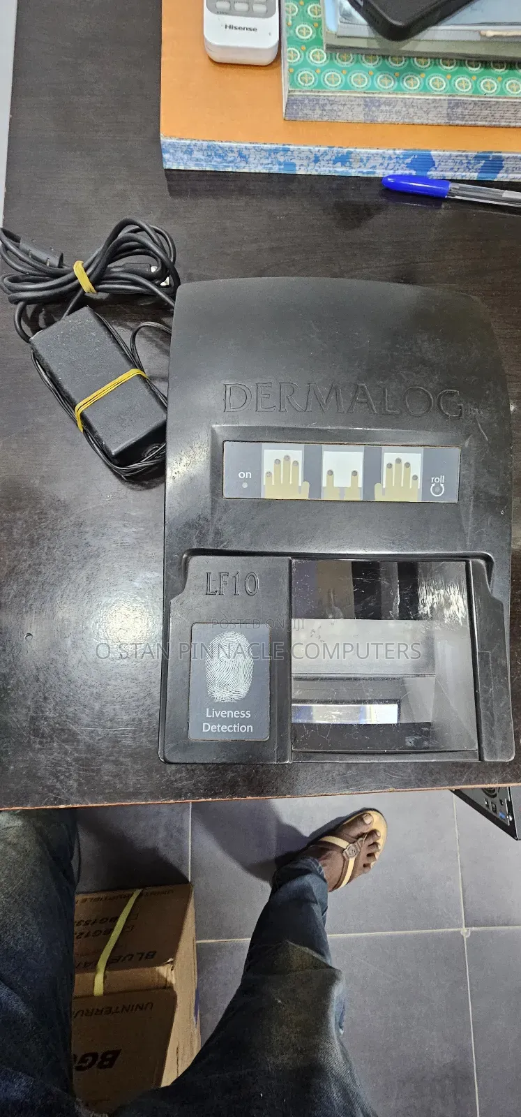 Dermalog Lf10 Fingerprint Scanner