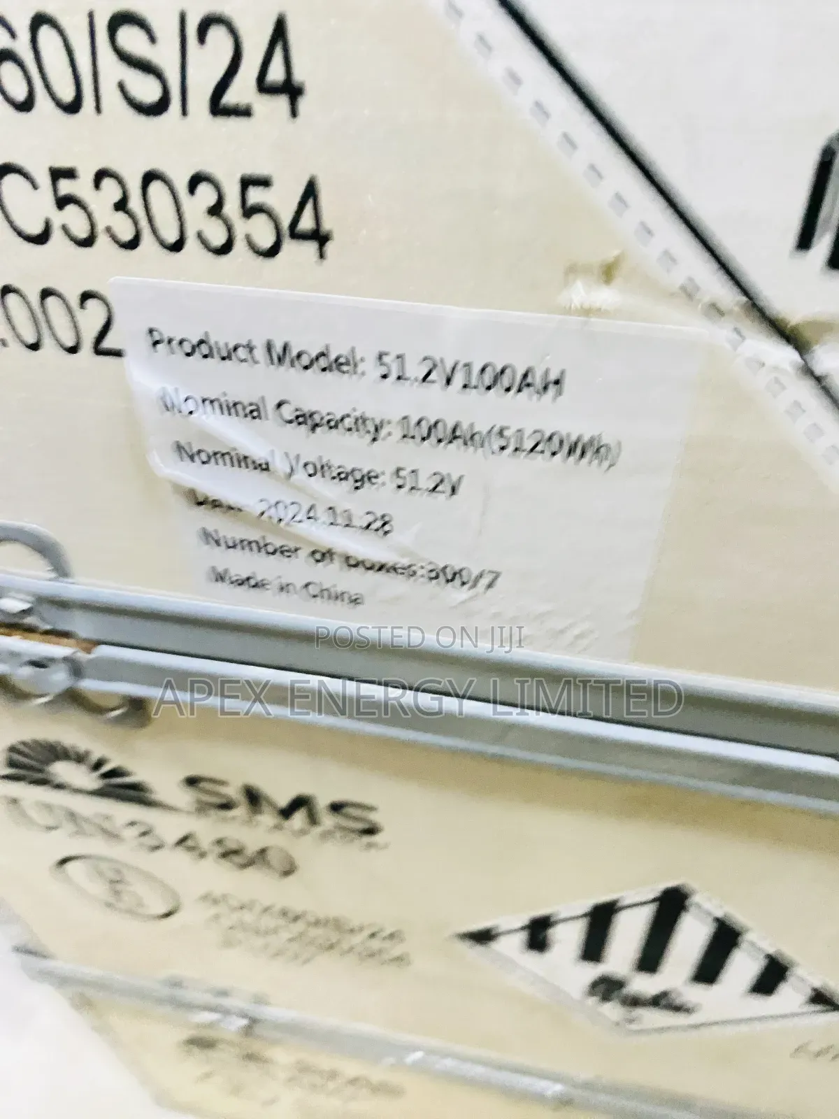 SMS 5kwh Lithium Battery