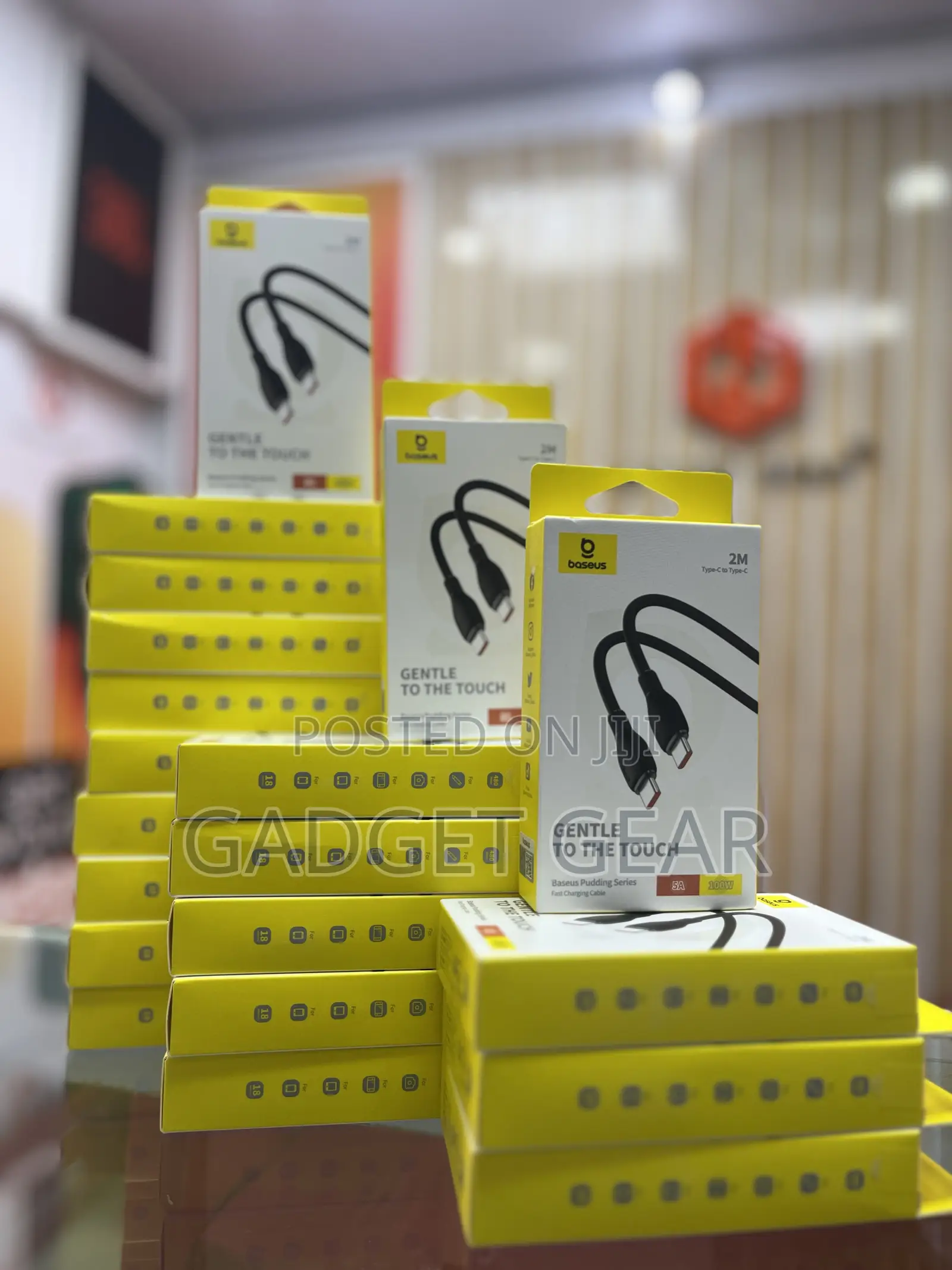 Baseus Pudding Fast Charging Cable Type-C to Type-C 100w