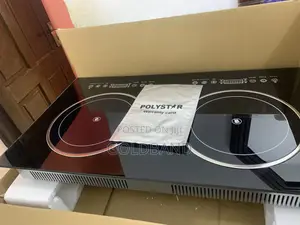 Digital Display Polystar Double Burner Infrared Hob