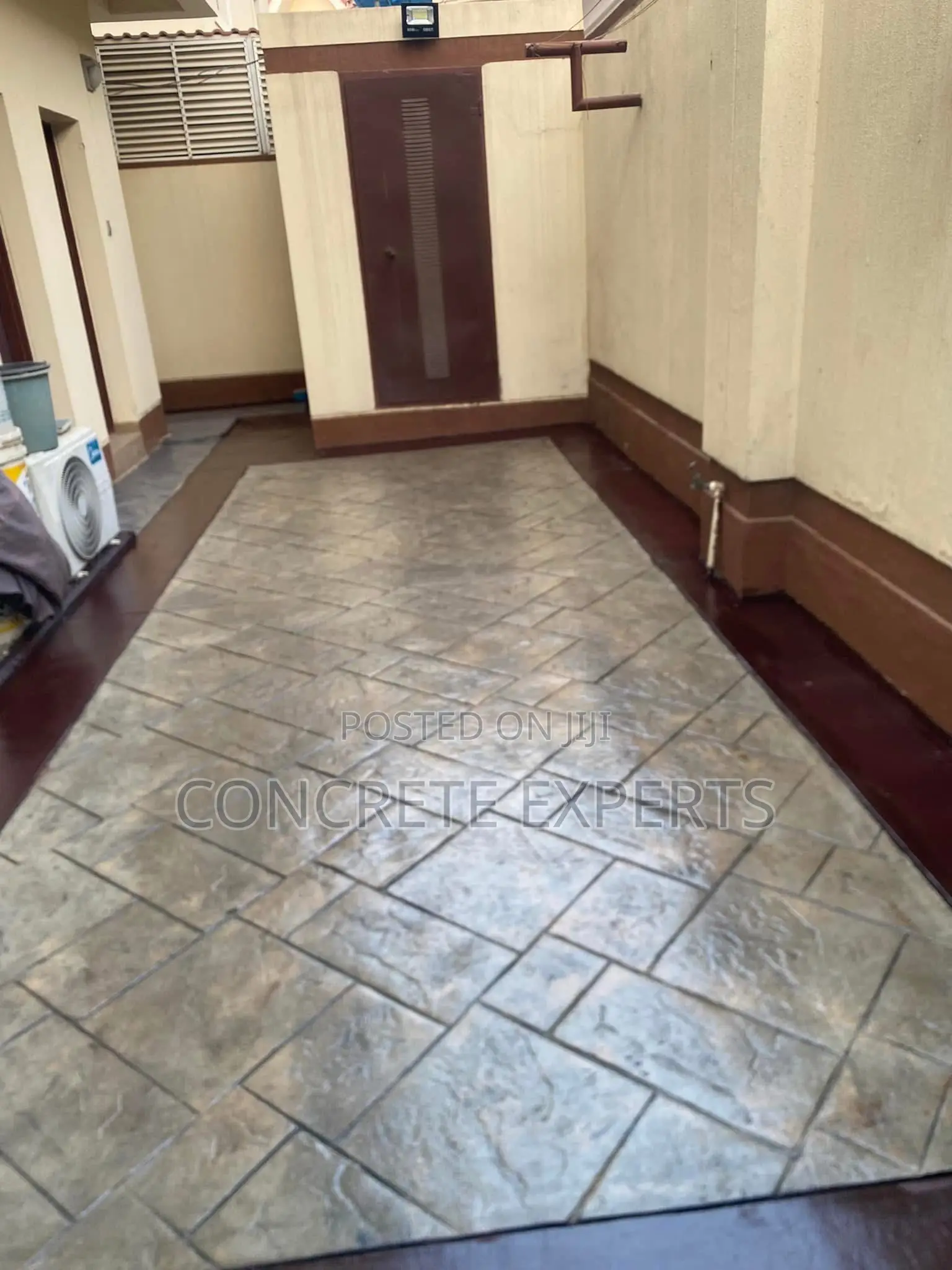 Beautiful Stamped Floor
