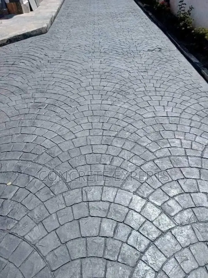 Beautiful Stamped Floor