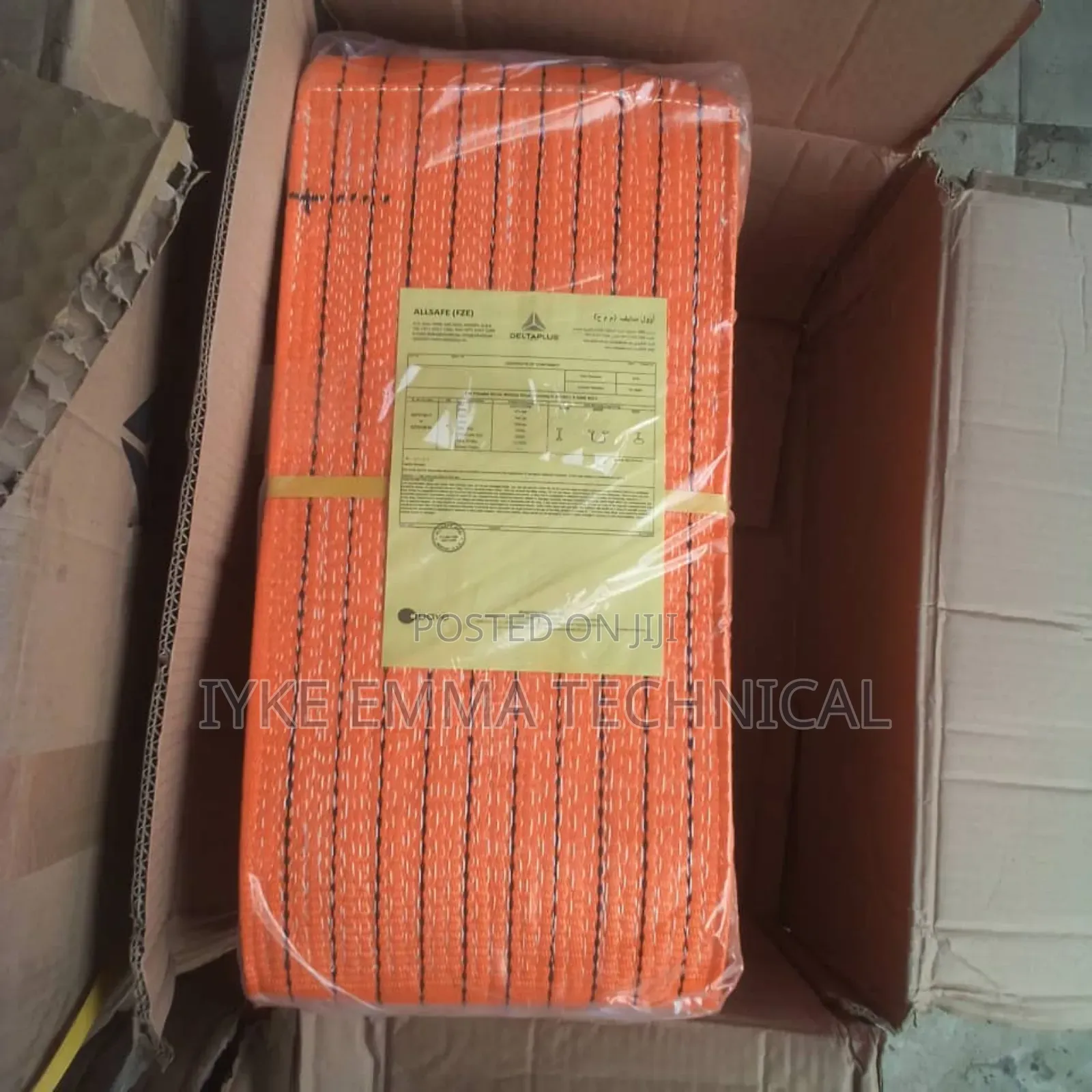 10 Tons Polyester Flat Lifting Belt