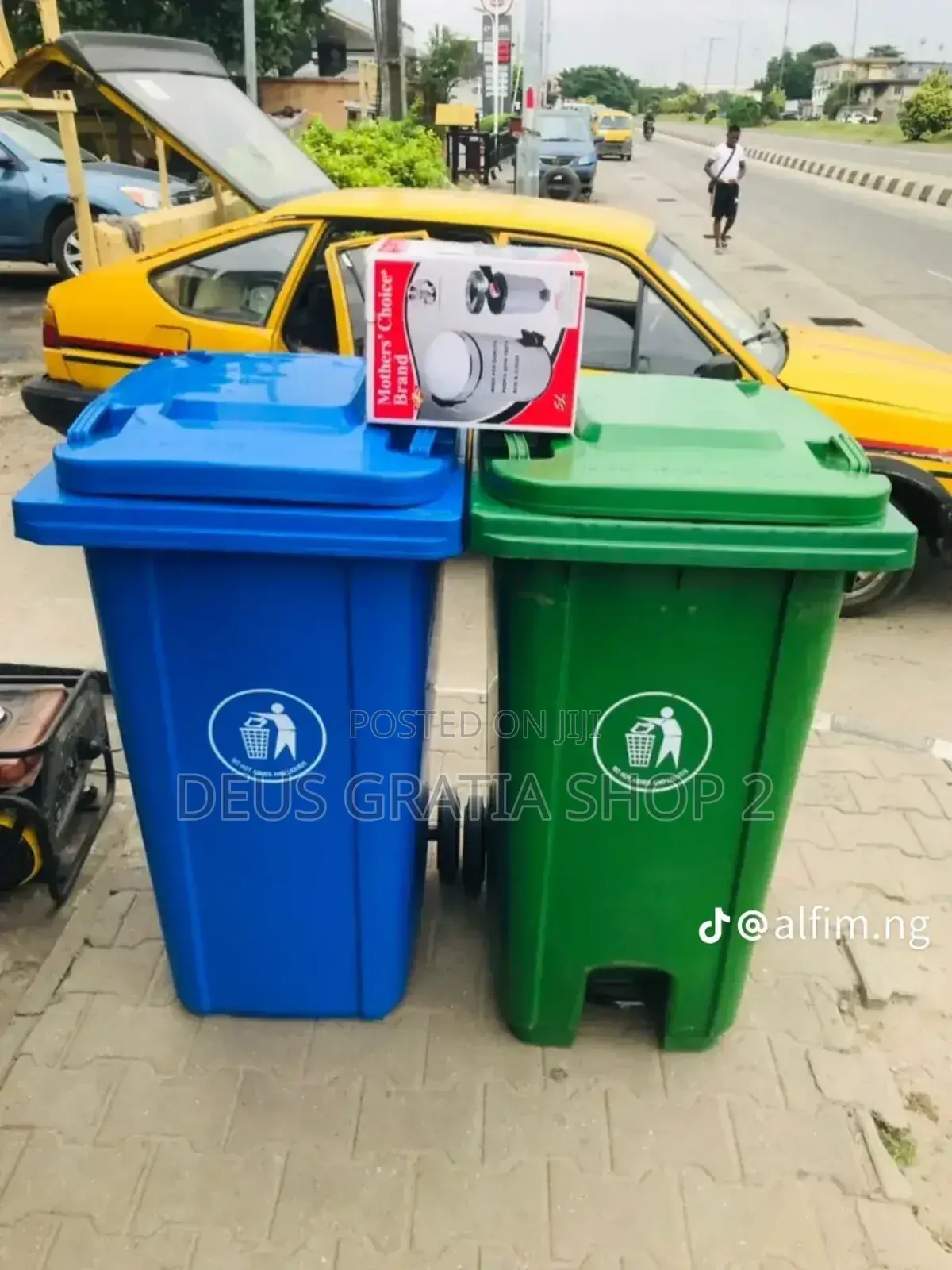 120 Litres Pedal Bin