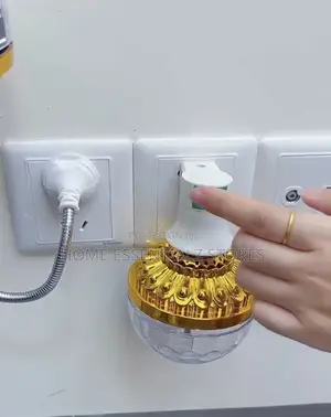 Mini Led Disco Ball Light With Flexible Gooseneck And Control Switch