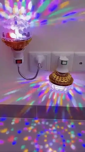 Mini Led Disco Ball Light With Flexible Gooseneck And Control Switch