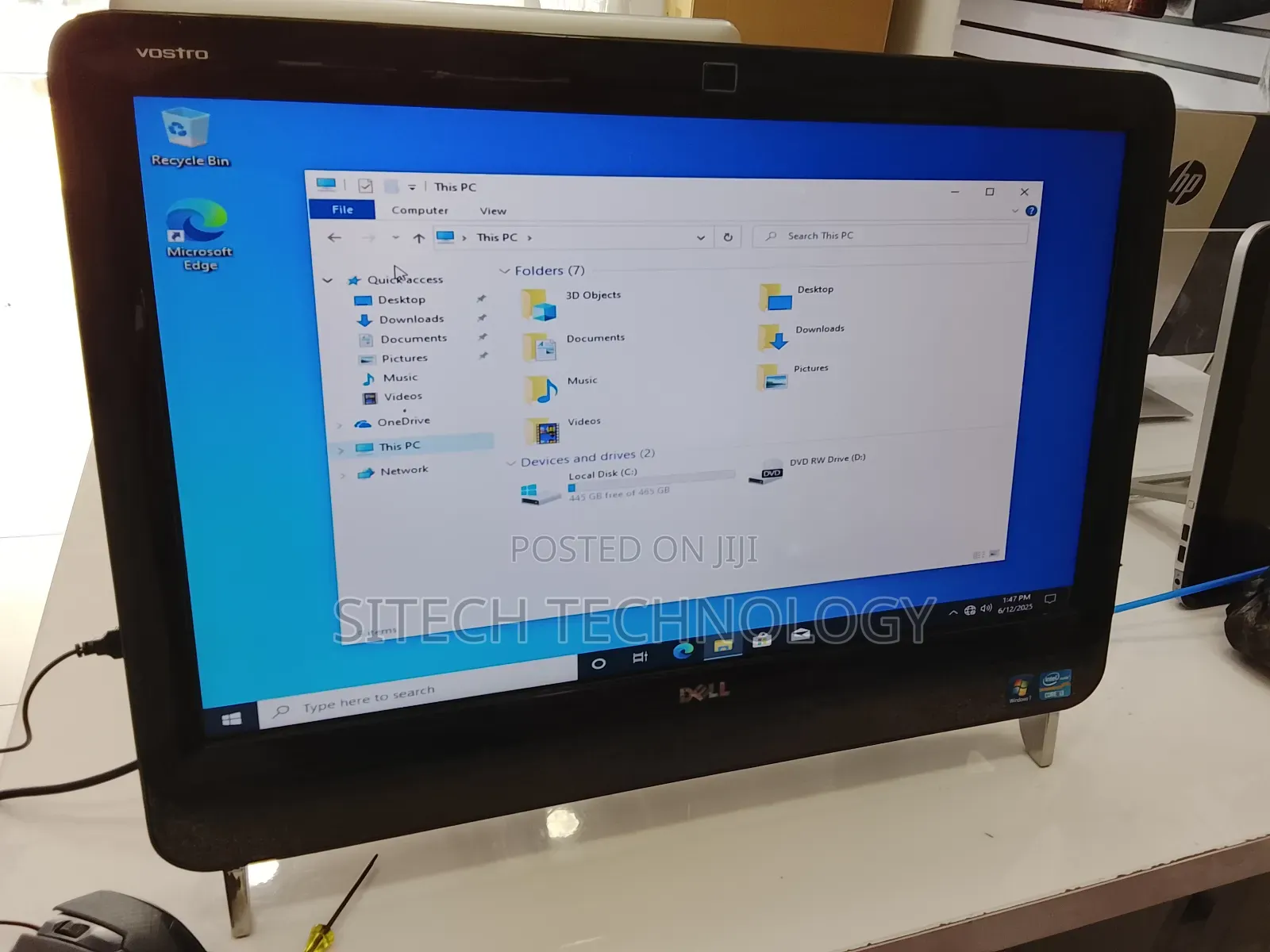 Desktop Computer Dell 4GB Intel Core I5 HDD 500GB