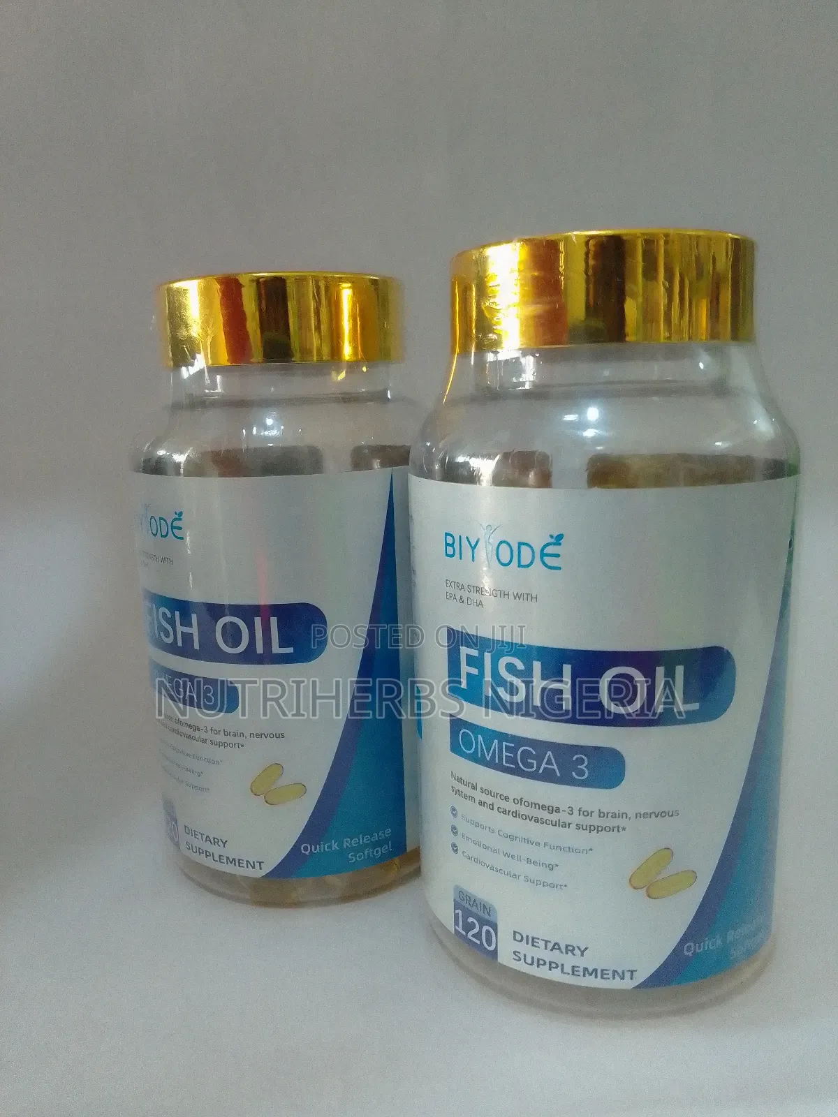 Biyode Fish Oil 100% Effective for Cardiovascular Support