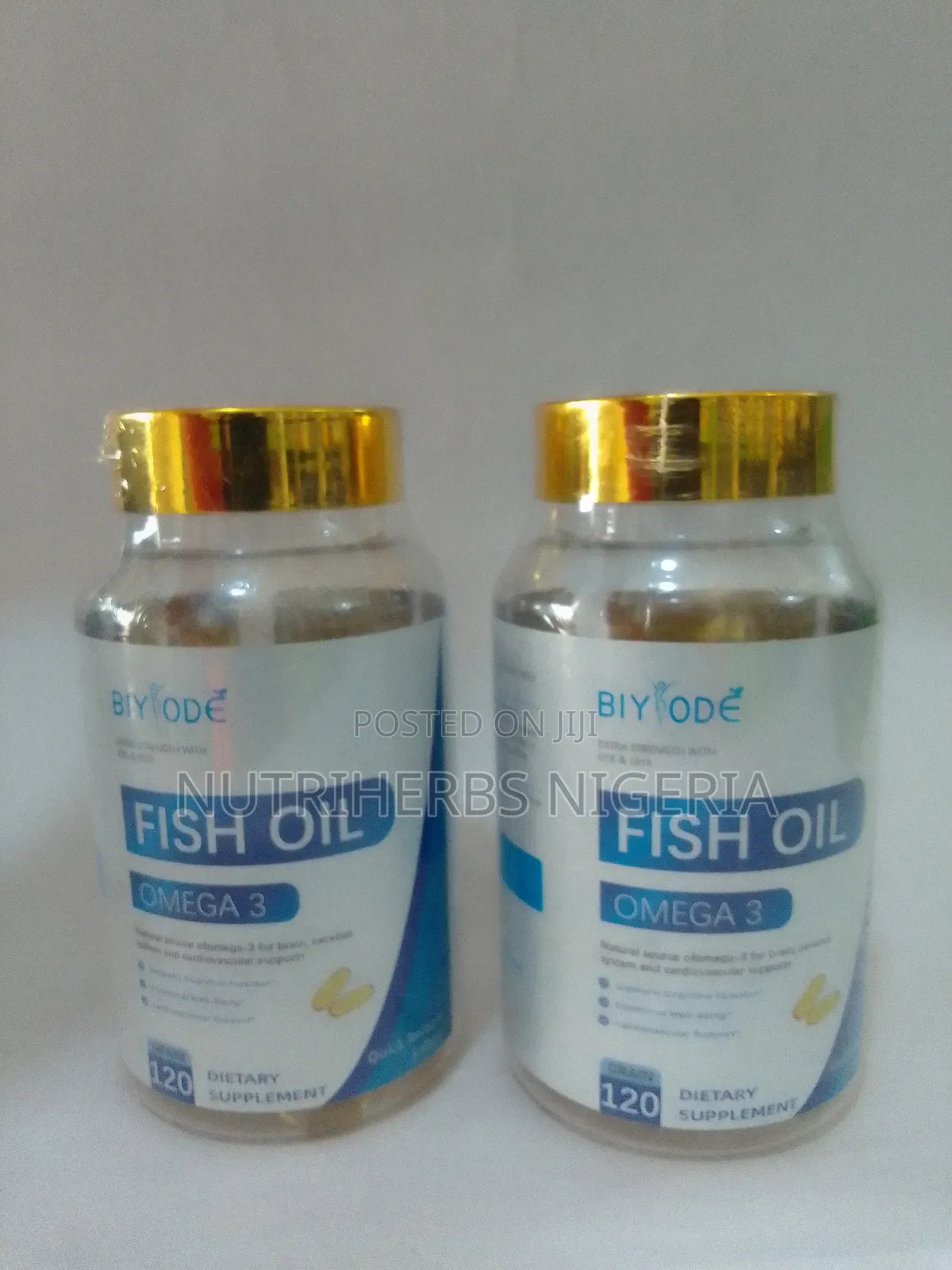 Biyode Fish Oil 100% Effective for Cardiovascular Support