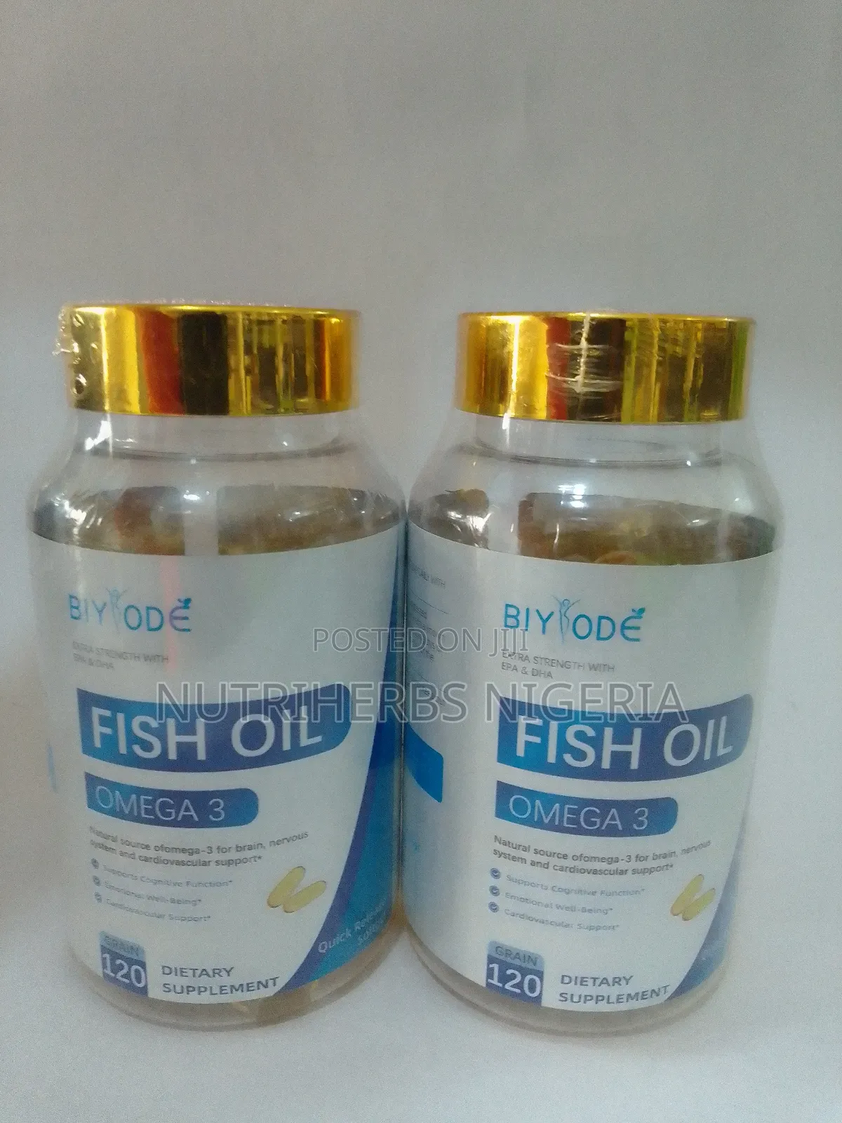 Biyode Fish Oil 100% Effective for Cardiovascular Support