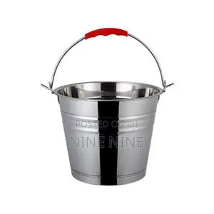 16l Extra Large Metal Bucket for All Purpose