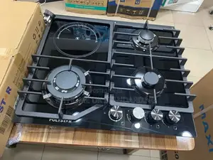 60cm 3 Face Gas Cooker With Side Electric, Model Pv-Gt60g3h.