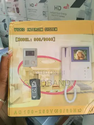 Wireless Video Intercom With Doorbell Camera