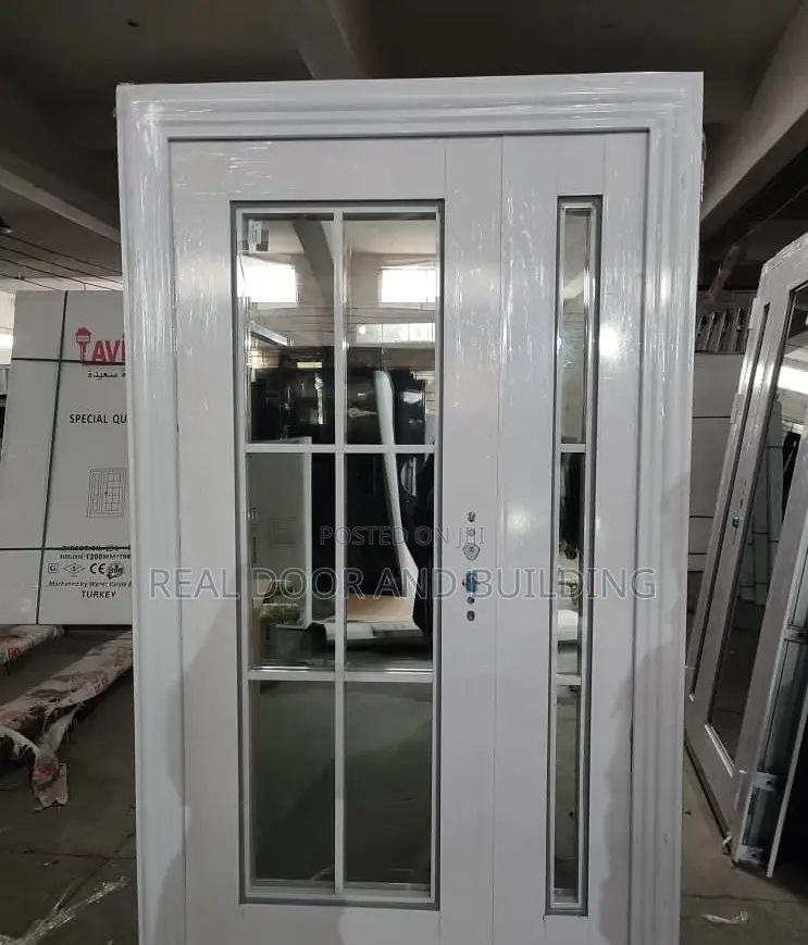 Imported White French Glass Door. (72gal)