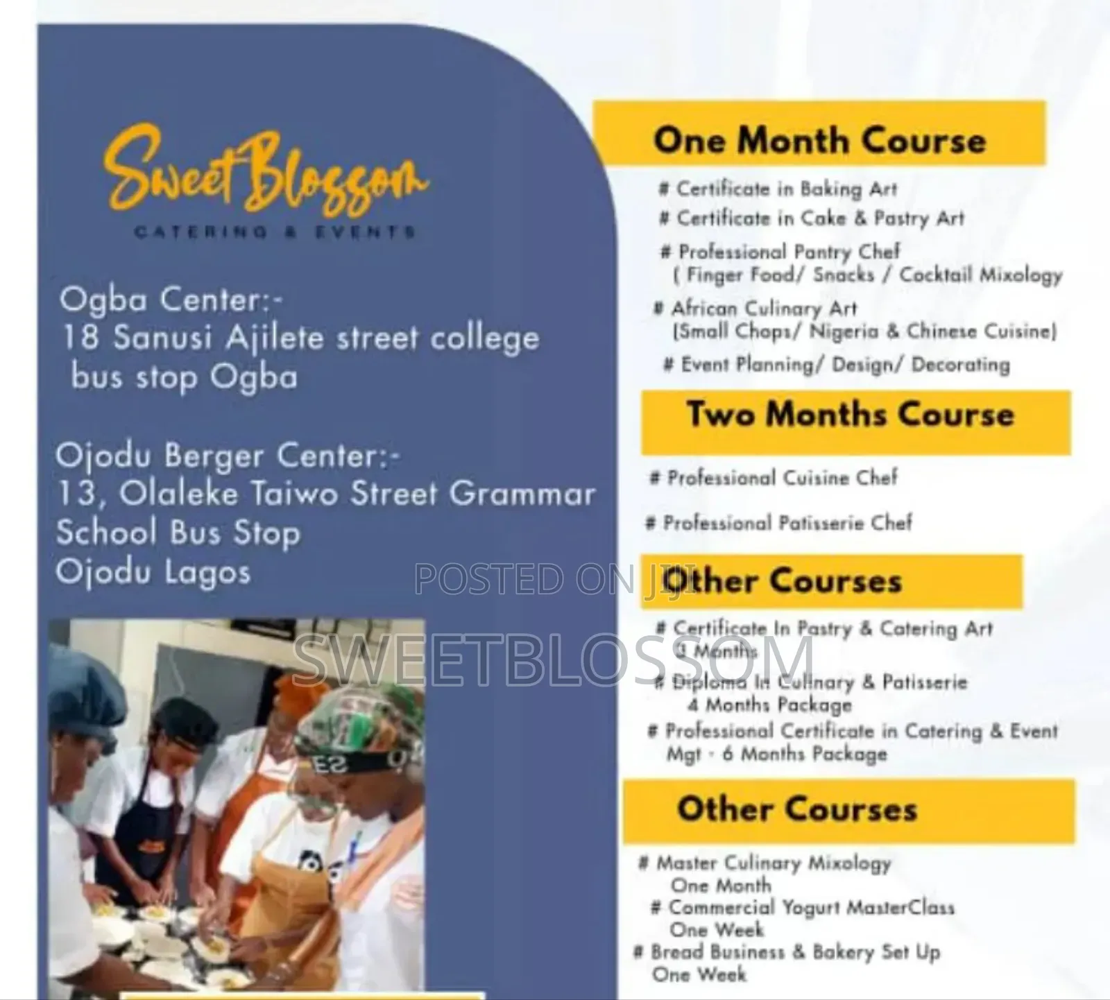 Lagos Weekend Chef School