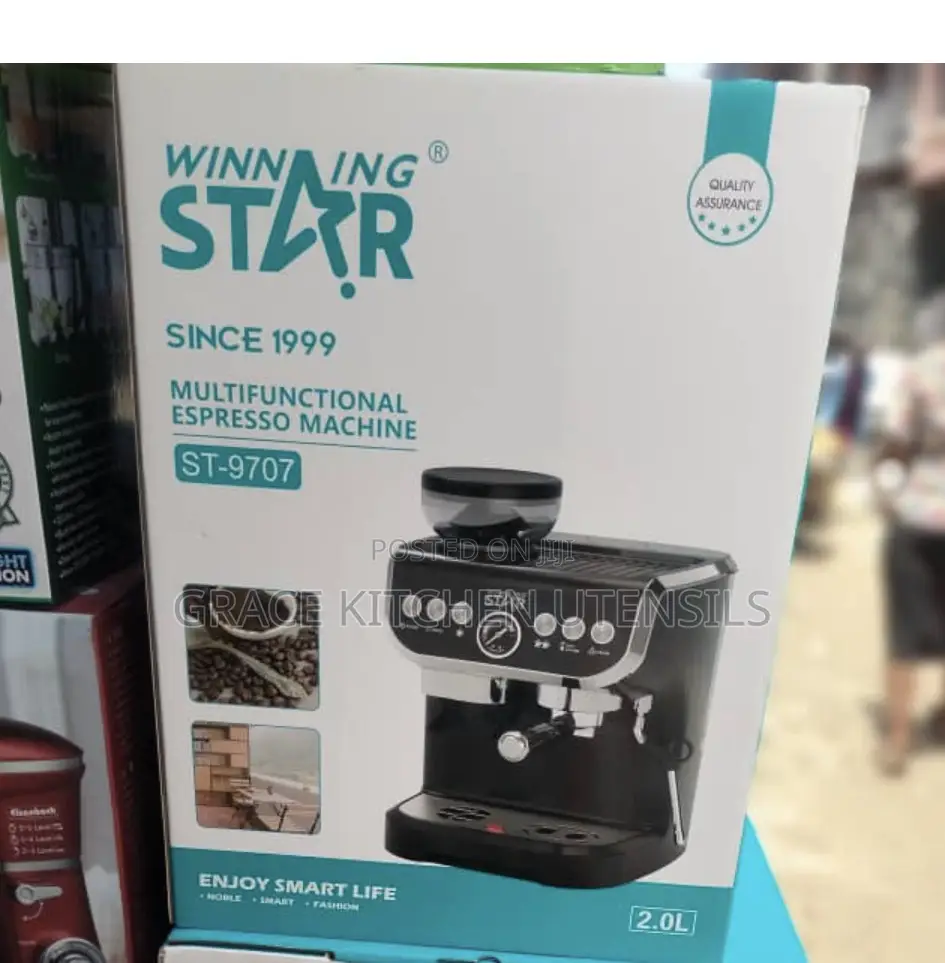 Winning Star St-9707 Multi-Function Coffee Maker Grinder