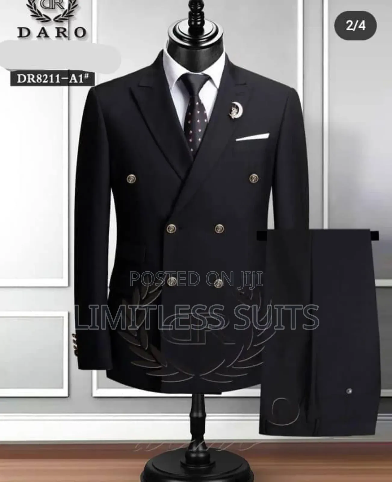Quality Daro Double Breasted Suit
