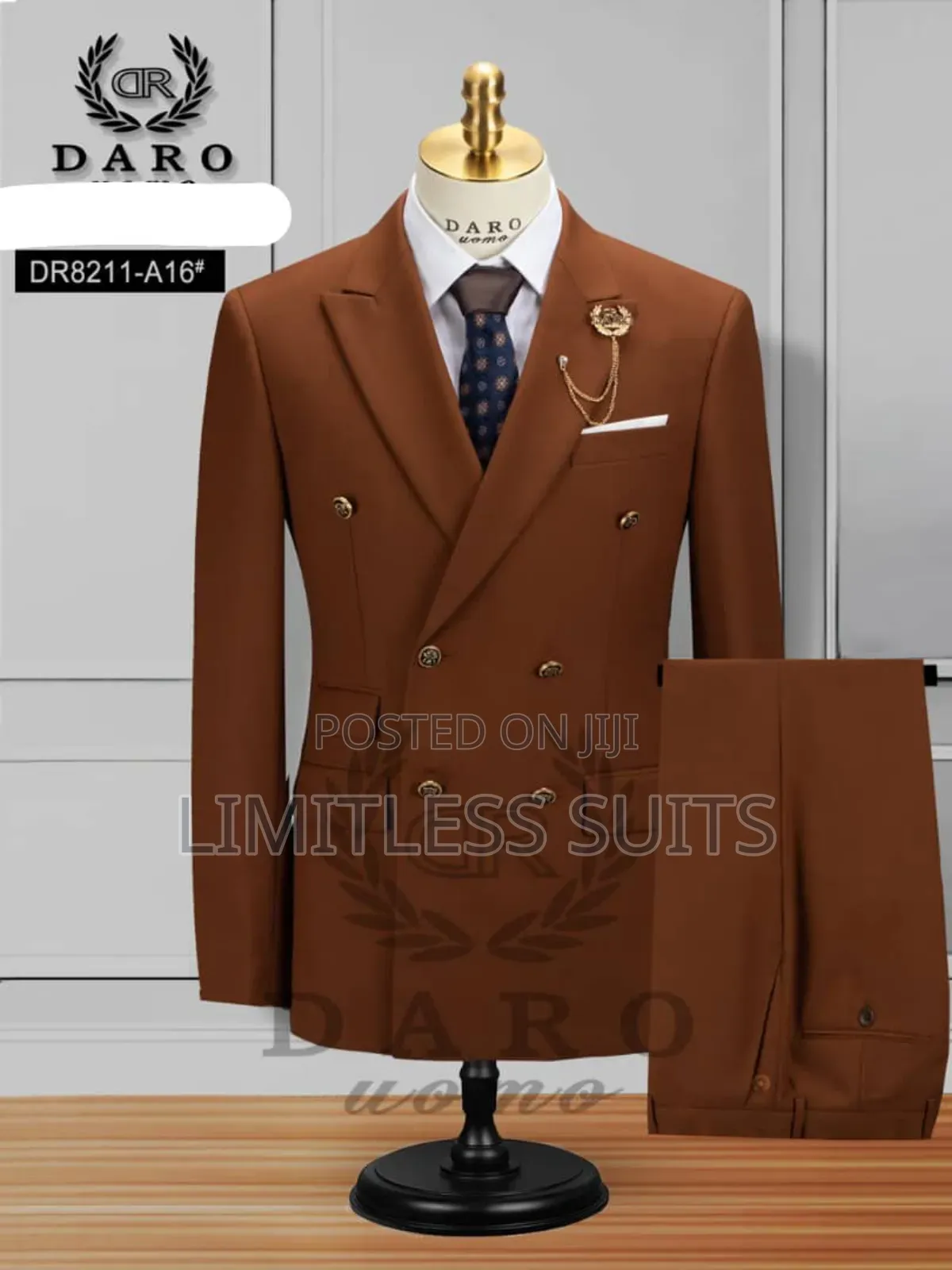 Quality Daro Double Breasted Suit