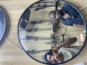 Mirror Led With Frame 3 Light