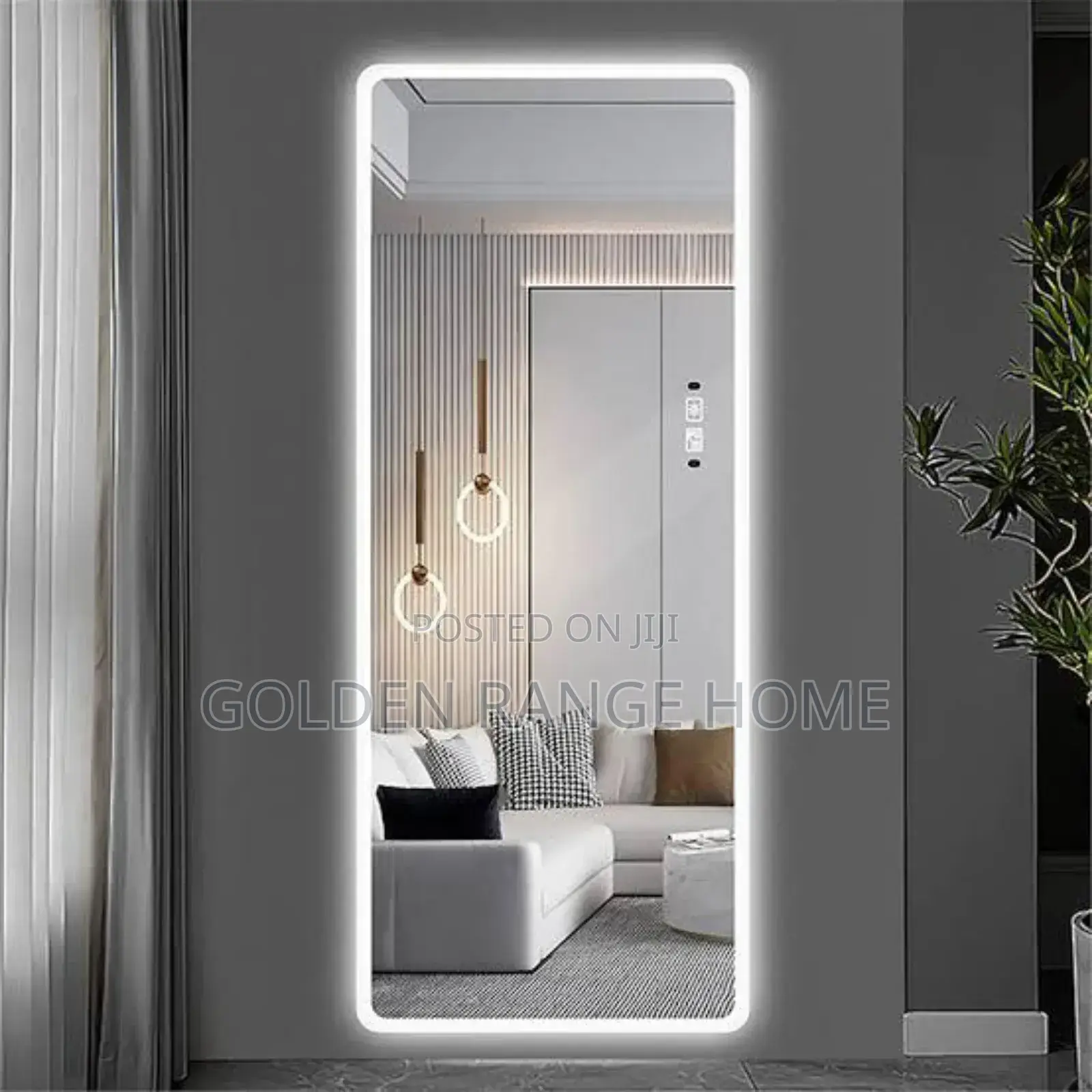 Full Length Led Mirror With Multiple Lights