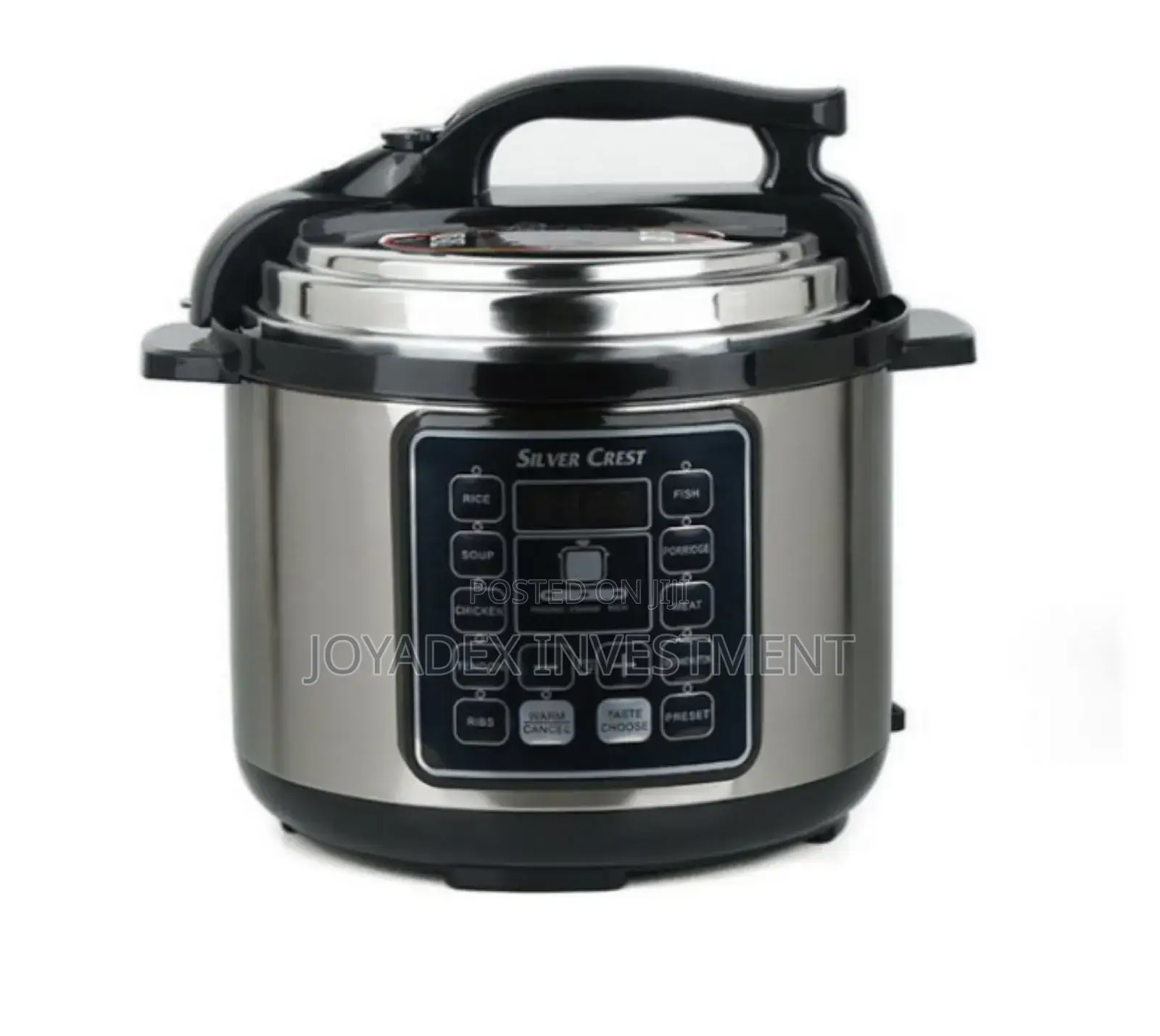 Electric 6l Silver Crest Pressure Cooker