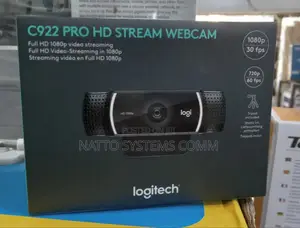 Logitech C922 Pro Hd Stream Webcam 1080p/30fps