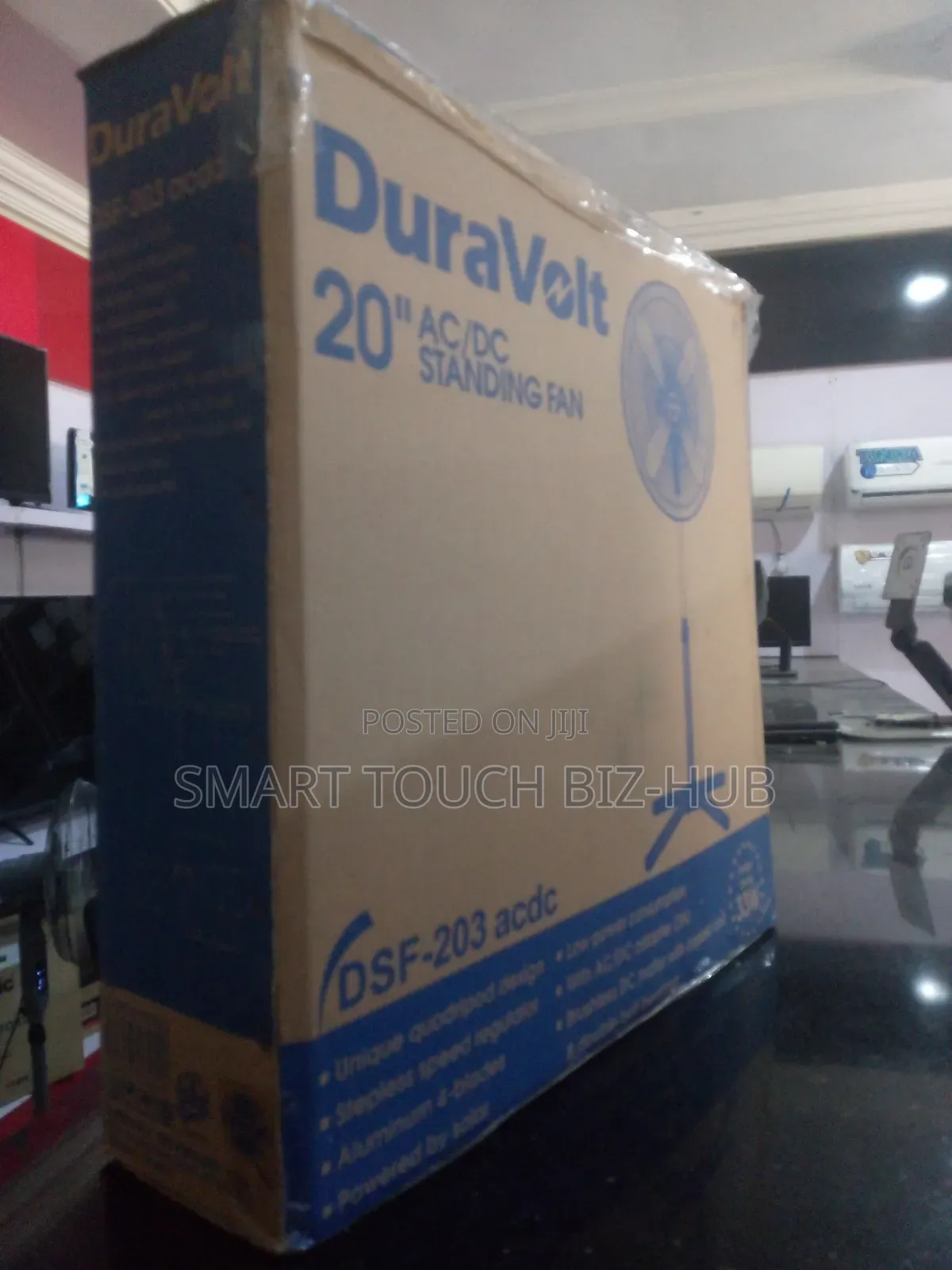 Duravolt 20" Ac/Dc Fan