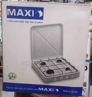 Maxi 4 Burners Table Top Gas Cooker