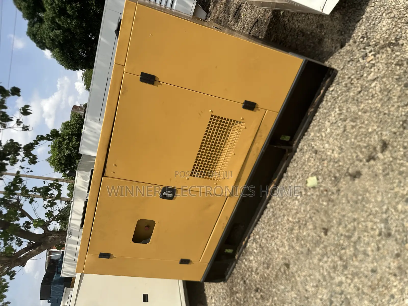 Cat 60kva Sounproof Generator Used