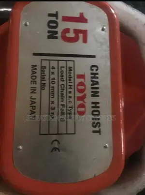 Original 15t Chain Block
