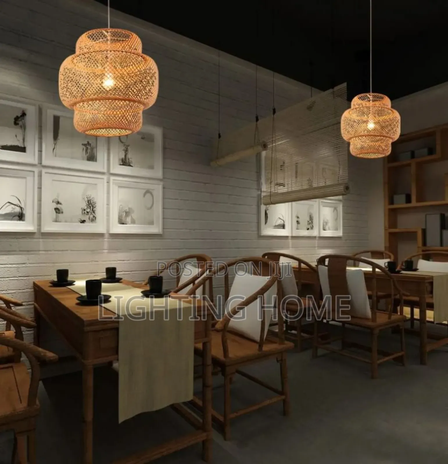 Bamboo Pendant Light