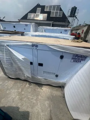 60kva England Perkins Soundproof Copper Coil Generator
