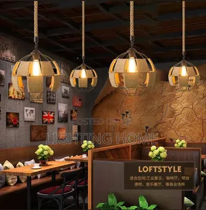 Bamboo Vintage Pendant Light