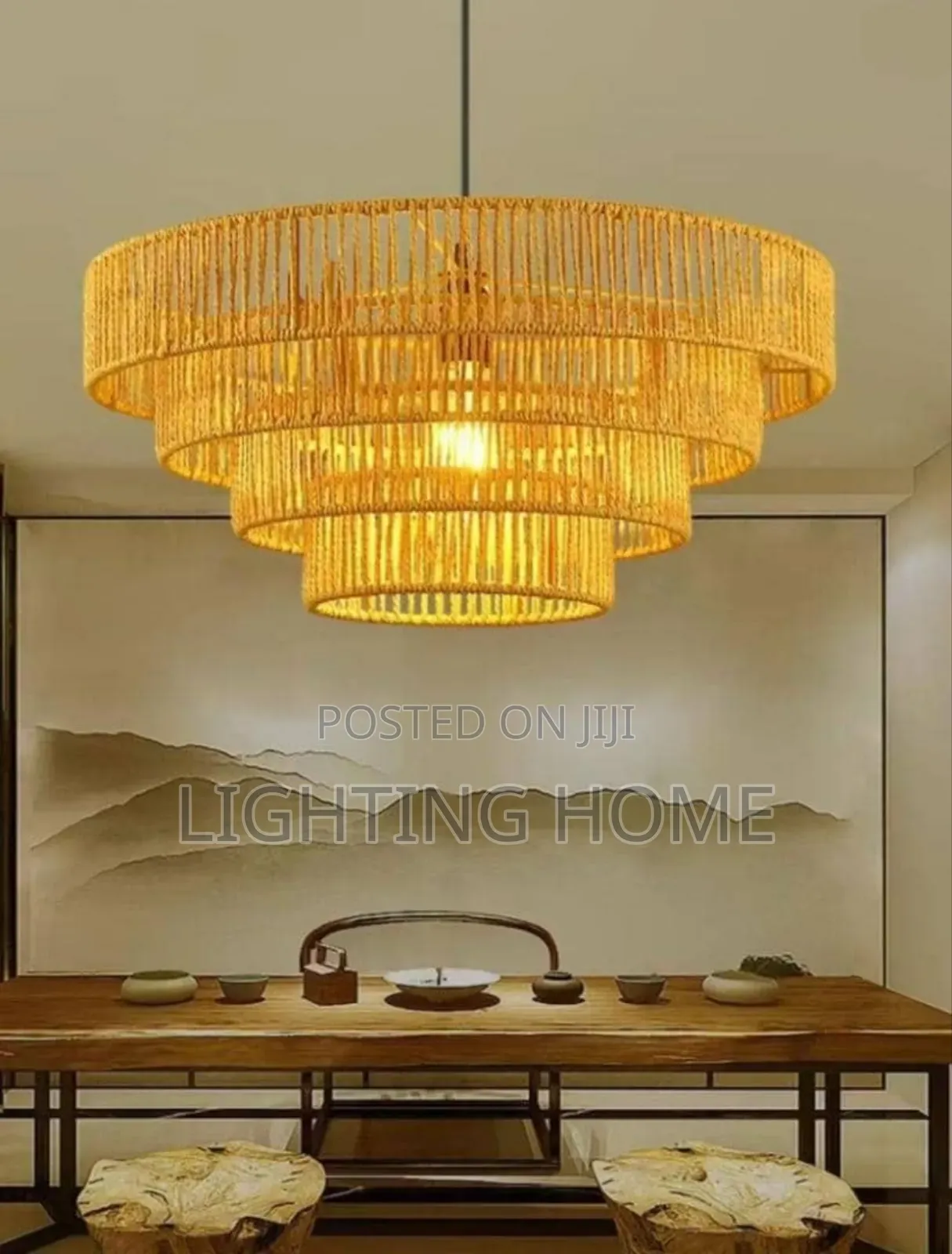 Bamboo Pendant Light